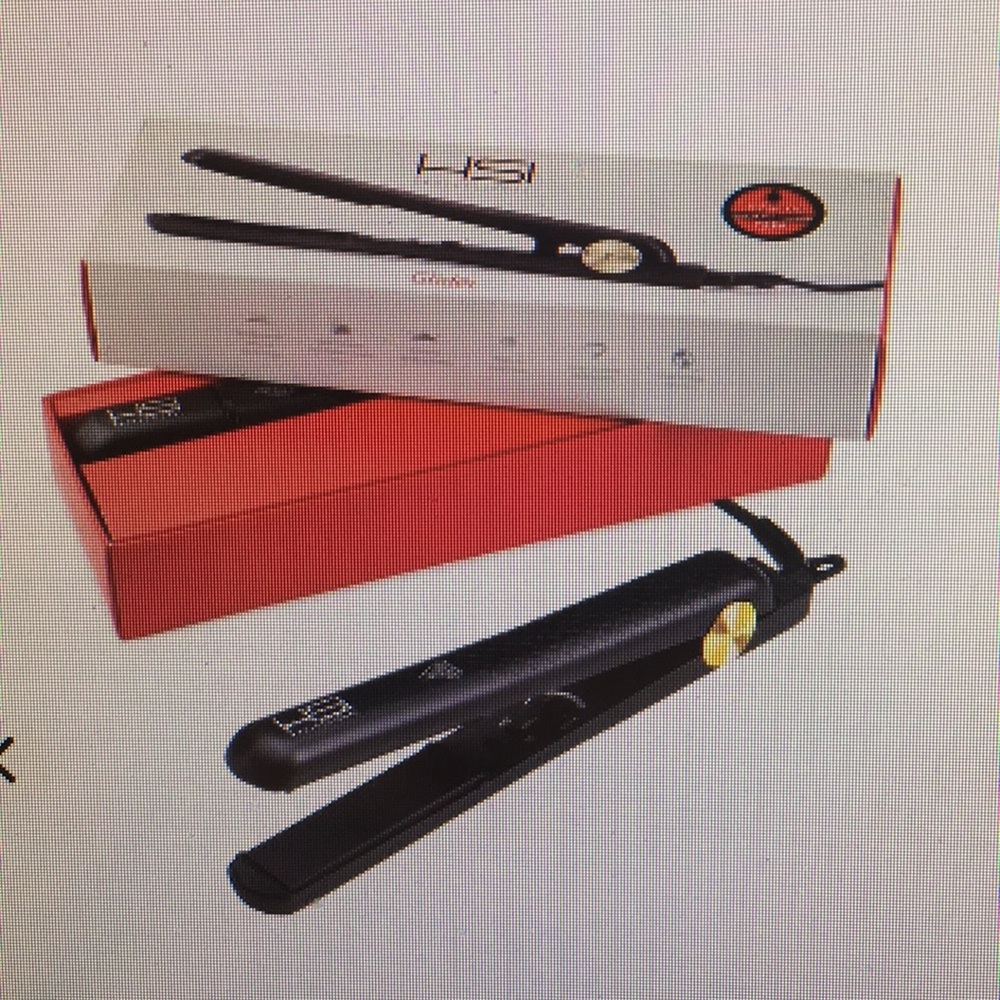 Professional 1” ionic flat iron